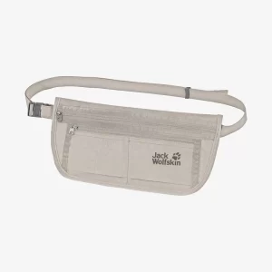 Jack Wolfskin DOCUMENT BELT DE LUXE – Gürteltasche – Dusty Grey 10