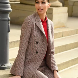 Blazer In Rot, Camel, Schwarz 21