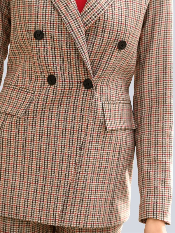 Blazer In Rot, Camel, Schwarz 10