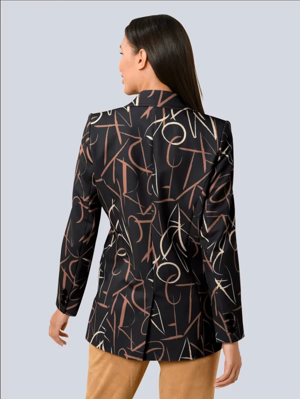 Blazer In Schwarz, Beige 5