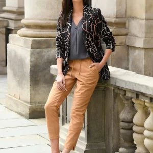 Blazer In Schwarz, Beige 19