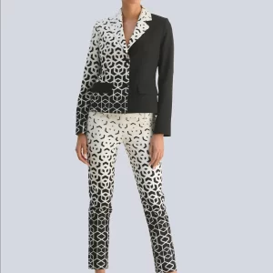 Blazer In Schwarz, Weiß 17