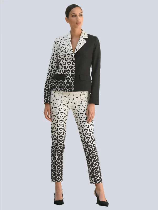 Blazer In Schwarz, Weiß 5
