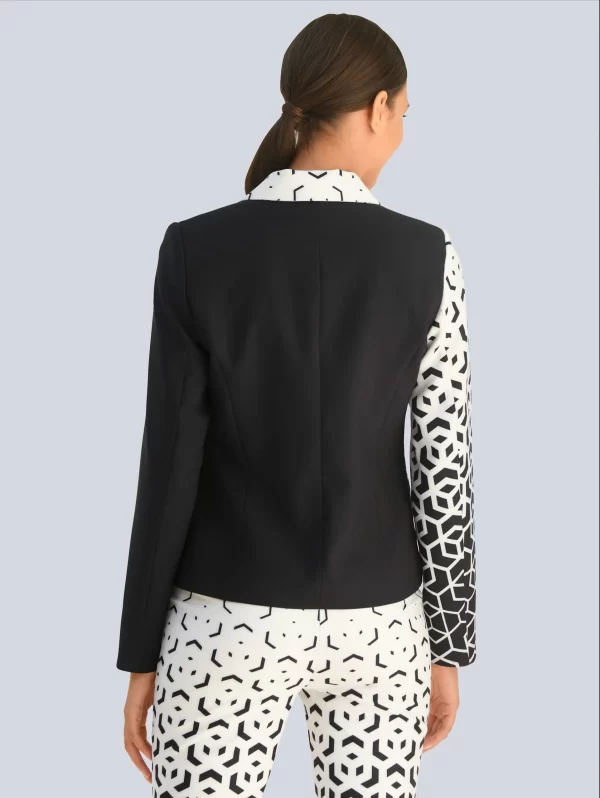 Blazer In Schwarz, Weiß 6