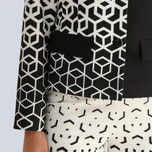 Blazer In Schwarz, Weiß 25