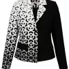 Blazer In Schwarz, Weiß 19