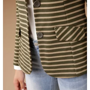 Blazer In Khaki/ Beige 15