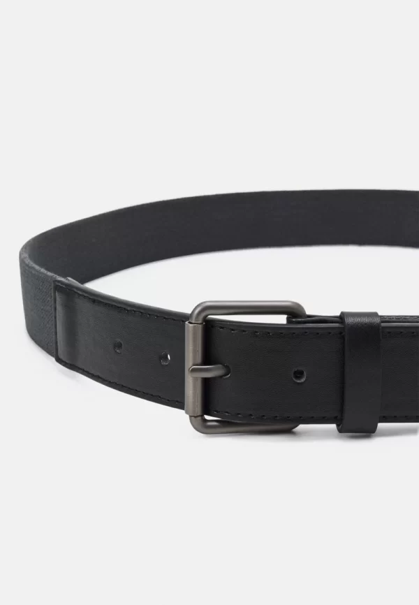 URBAN CLASSICS STRETCH BASIC BELT UNISEX 2 PACK – Gürtel – Black/charcoal 4