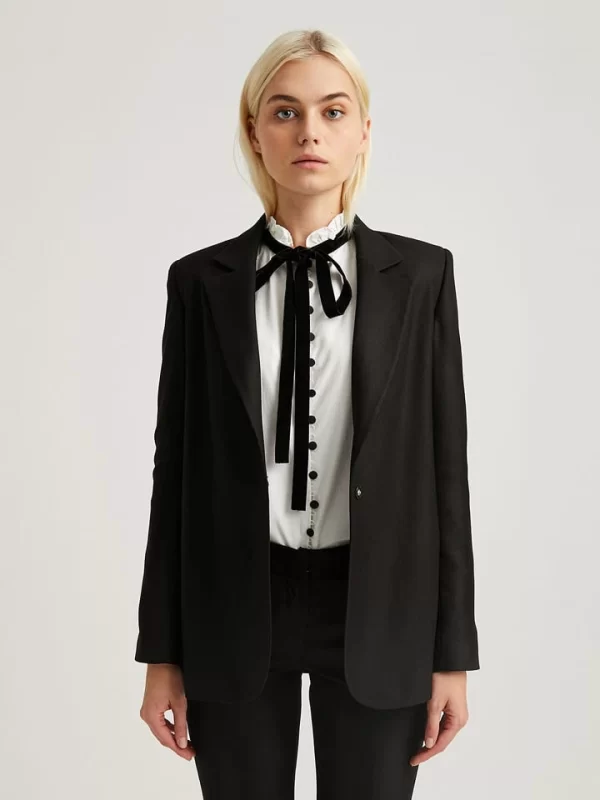 Blazer In Schwarz 1