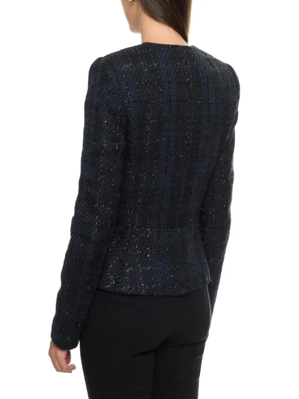 Calvin Klein Blazer In Schwarz/ Dunkelblau 4