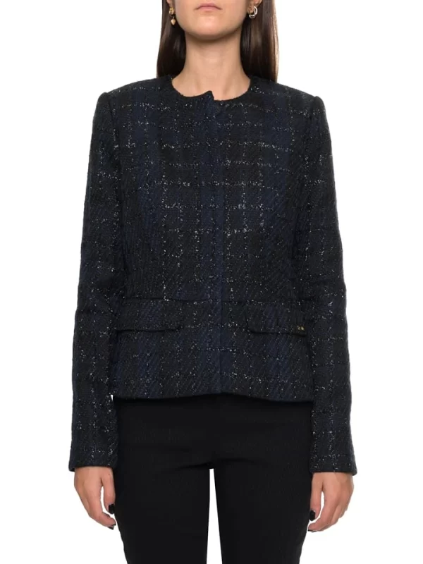 Calvin Klein Blazer In Schwarz/ Dunkelblau 1