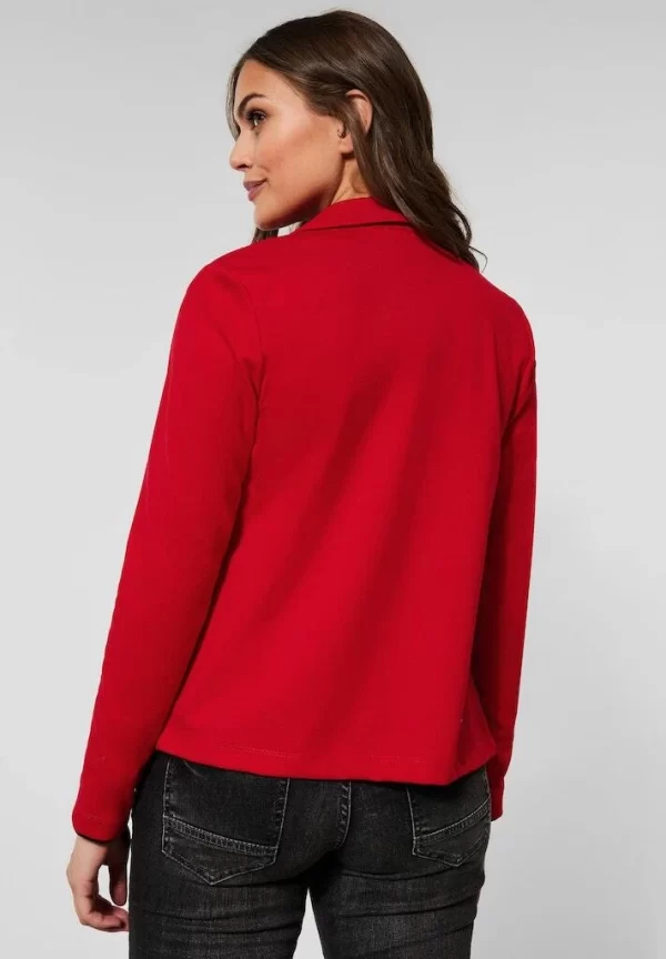 Cecil Blazer In Strong Red 3