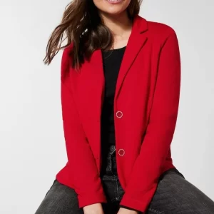 Cecil Blazer In Strong Red 12