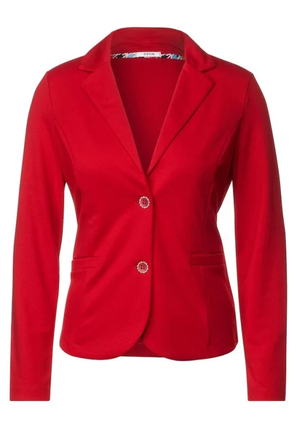 Cecil Blazer In Strong Red 1