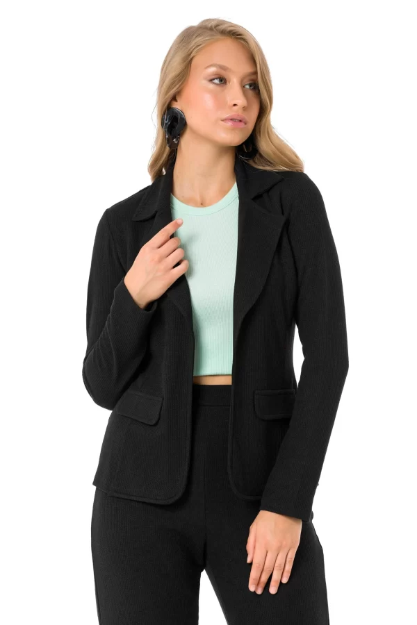 Cipo & Baxx Blazer In BLACK 4