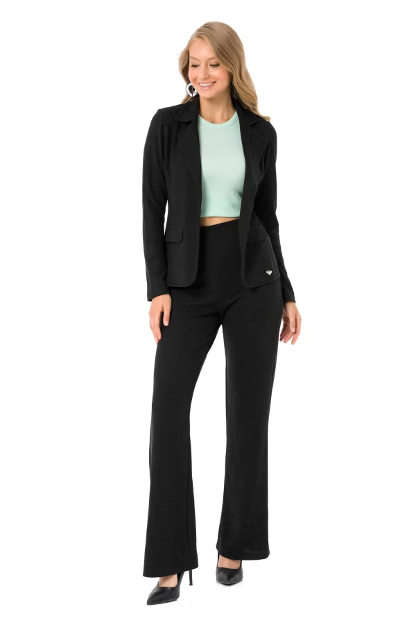 Cipo & Baxx Blazer In BLACK 7
