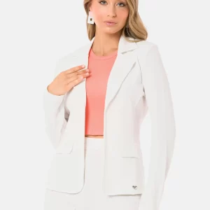Cipo & Baxx Blazer In ECRU 12