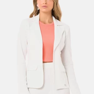 Cipo & Baxx Blazer In ECRU 18