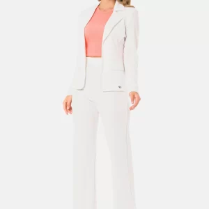 Cipo & Baxx Blazer In ECRU 20