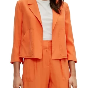 Comma Blazer 3/4 Arm Orange 8