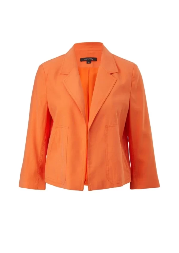 Comma Blazer 3/4 Arm Orange 1