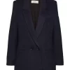 ESPRIT Blazer Mit Pepitamuster Navy 14