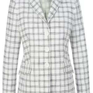 Blazer Cotton In Schwarz 13
