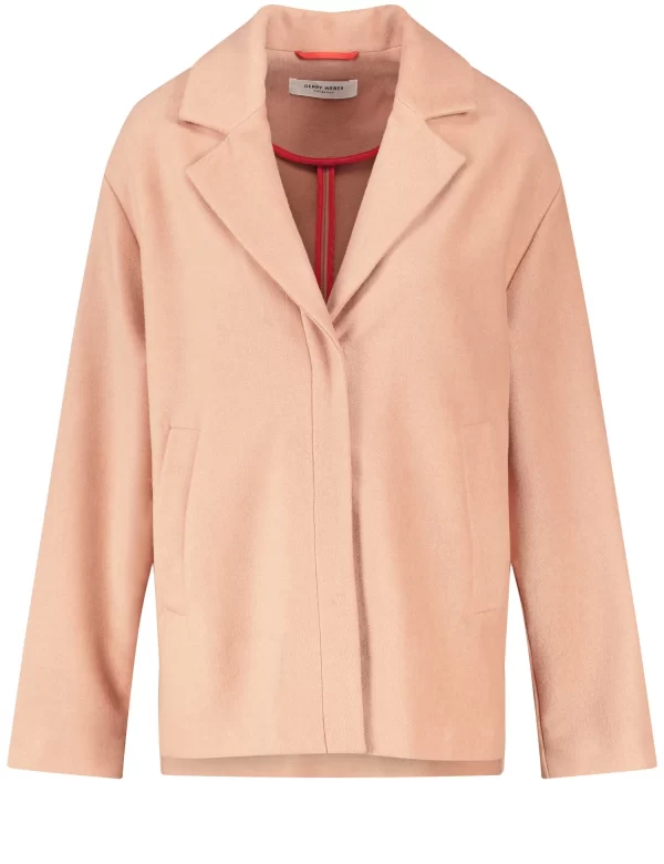 Gerry Weber Blazer Langarm Gefüttert In Camel 3