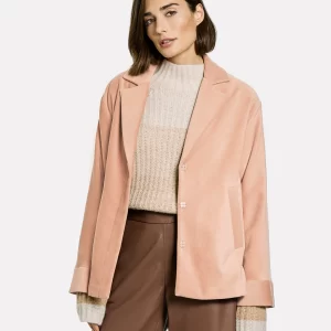 Gerry Weber Blazer Langarm Gefüttert In Camel 14
