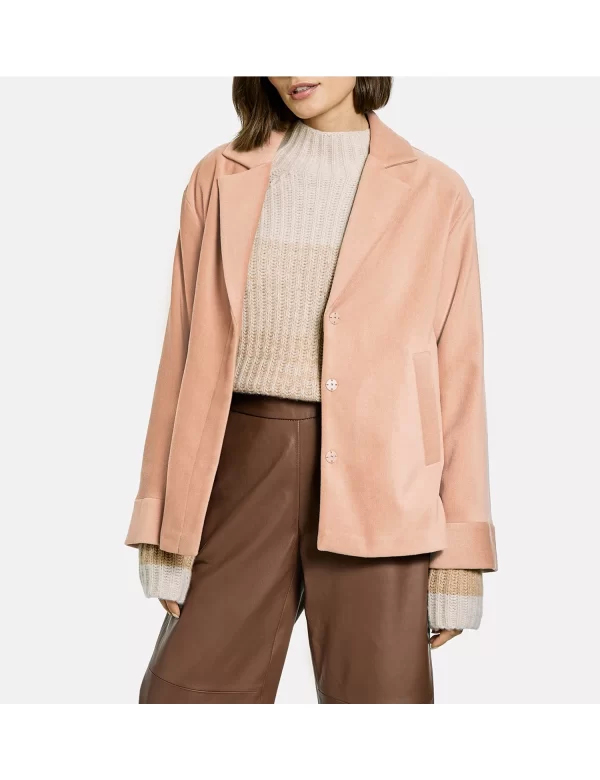 Gerry Weber Blazer Langarm Gefüttert In Camel 7