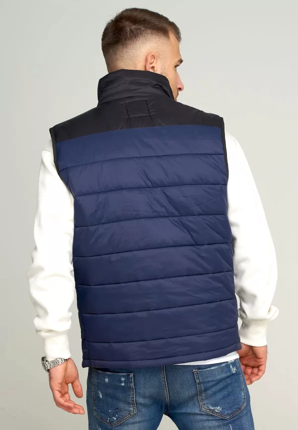 Jack & Jones Steppweste – JCOINFINITY VEST In Navy Blazer 3