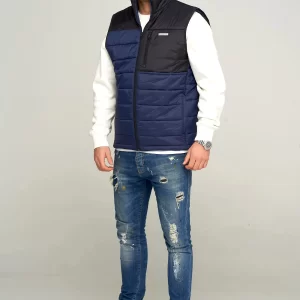 Jack & Jones Steppweste – JCOINFINITY VEST In Navy Blazer 12