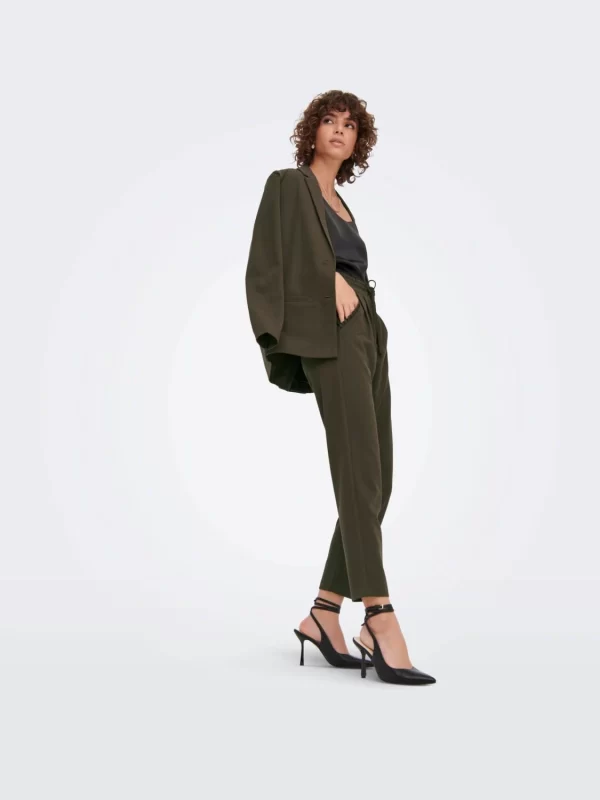 JACQUELINE DE YONG Eleganter Langarm Blazer Basic Business Cardigan JDYLOUISVILLE In Braun 5