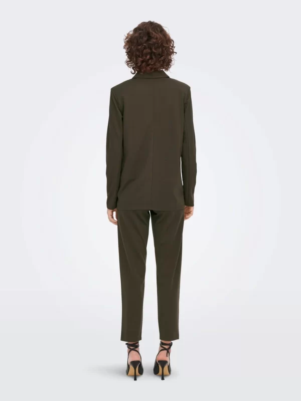 JACQUELINE DE YONG Eleganter Langarm Blazer Basic Business Cardigan JDYLOUISVILLE In Braun 6