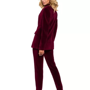 Blazer In Bordeaux 13