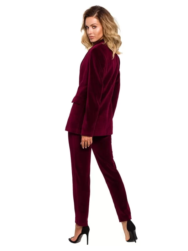 Blazer In Bordeaux 5