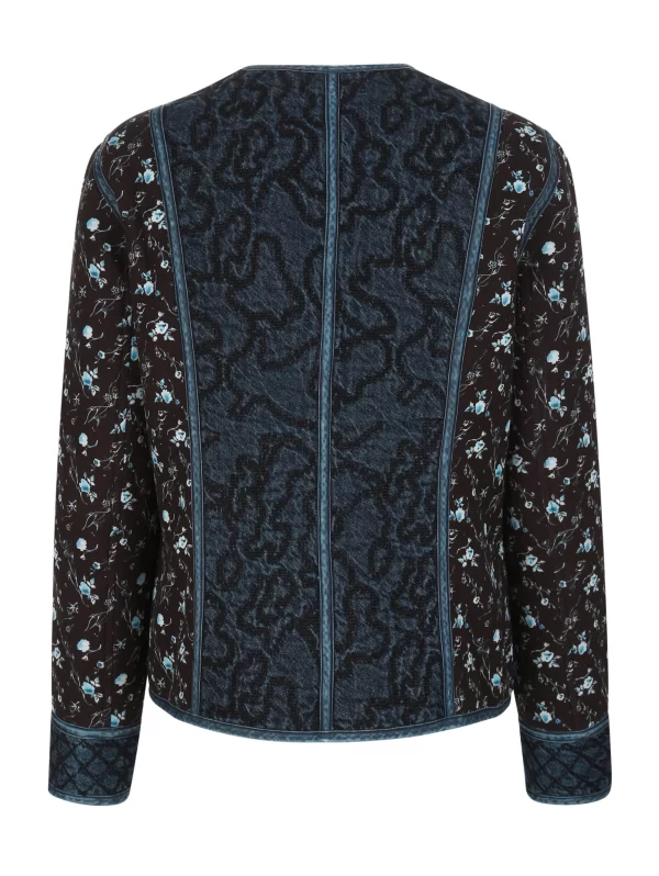 Blazer In Blau, Schwarz 3
