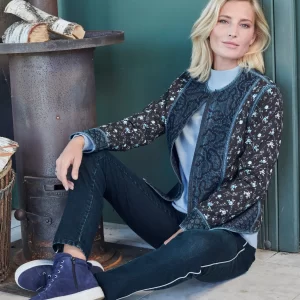 Blazer In Blau, Schwarz 22
