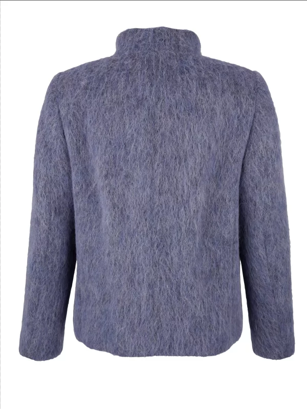 Blazer In Dunkellila 3
