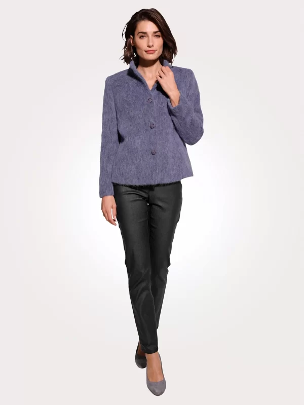 Blazer In Dunkellila 4