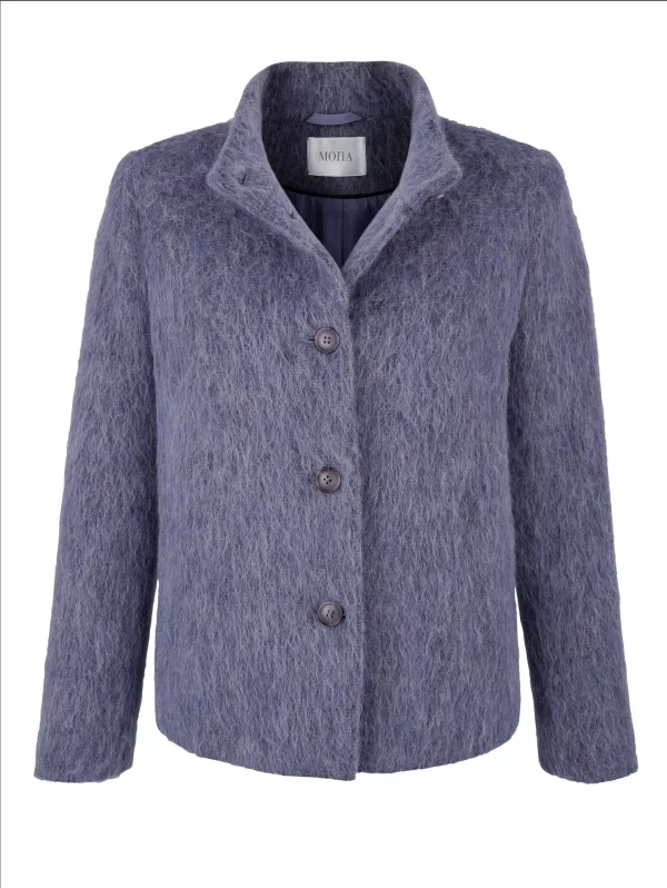 Blazer In Dunkellila 1