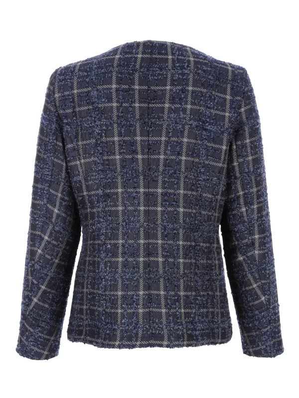 Blazer In Marineblau, Blau, Grau 3