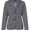 MORE&MORE Blazer In Marine Weiß 19