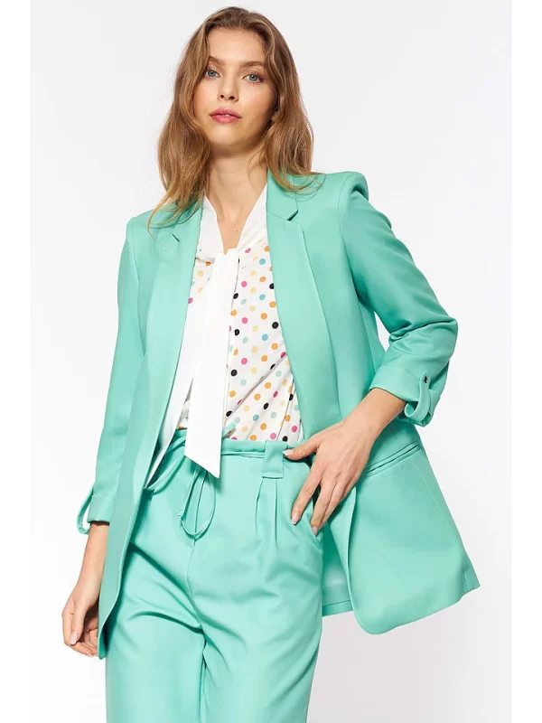 Blazer In Türkis 1
