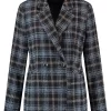 Blazer In Schwarz/ Blau 11
