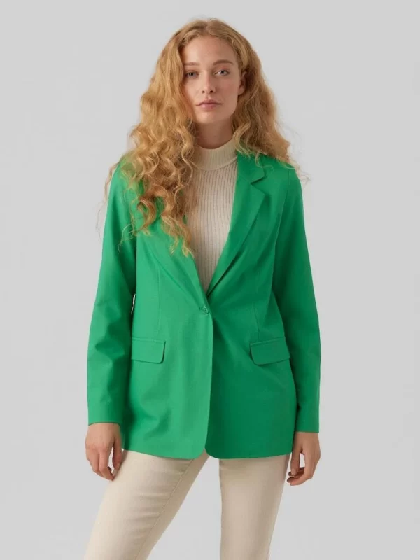 Vero Moda Blazer In Bright Green 3