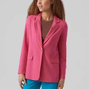 Vero Moda Blazer In Pink Yarrow 8