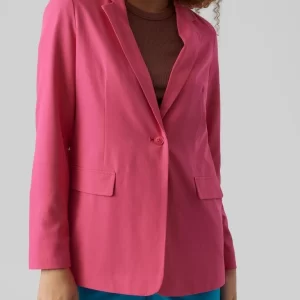 Vero Moda Blazer In Pink Yarrow 10