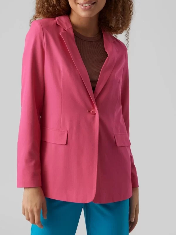 Vero Moda Blazer In Pink Yarrow 4