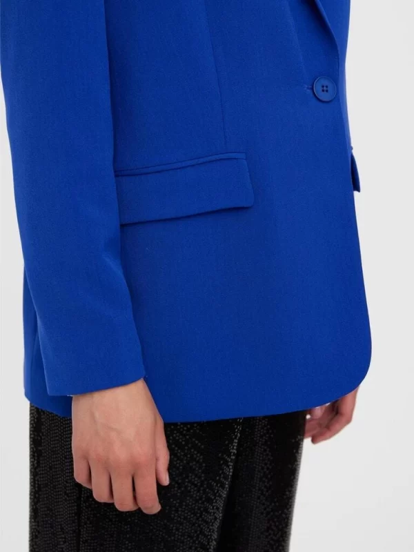 Vero Moda Blazer In Sodalite Blue 4